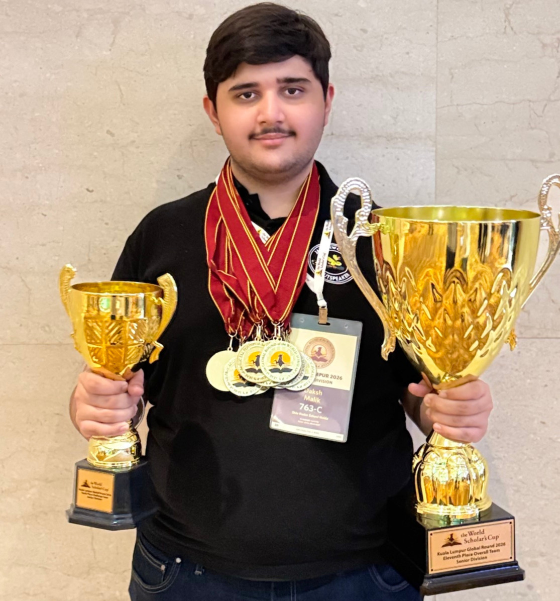 Daksh Malik Grade XI, Shiv Nadar School, Noida
